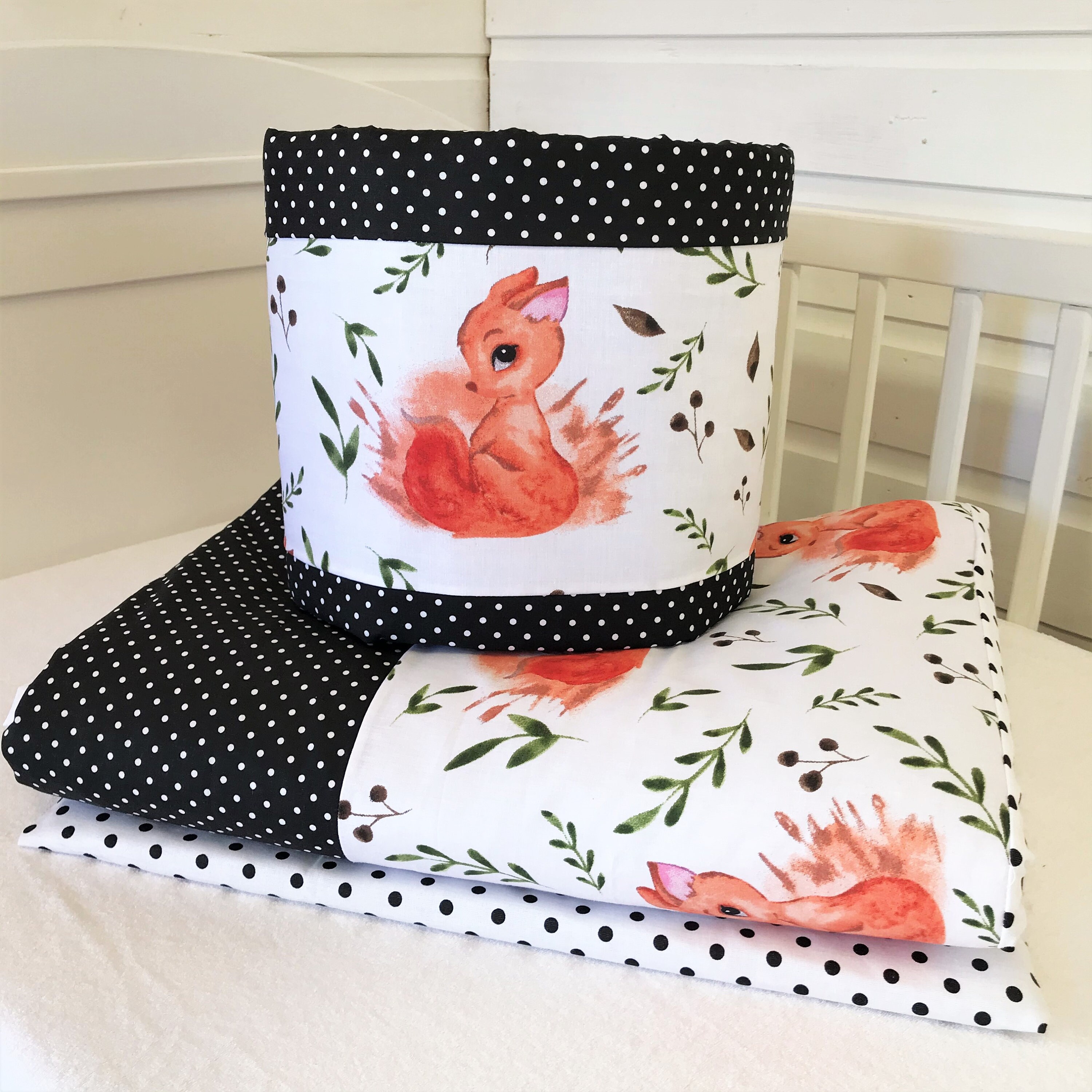 Squirrel bedding set choose the size required decorative Etsy