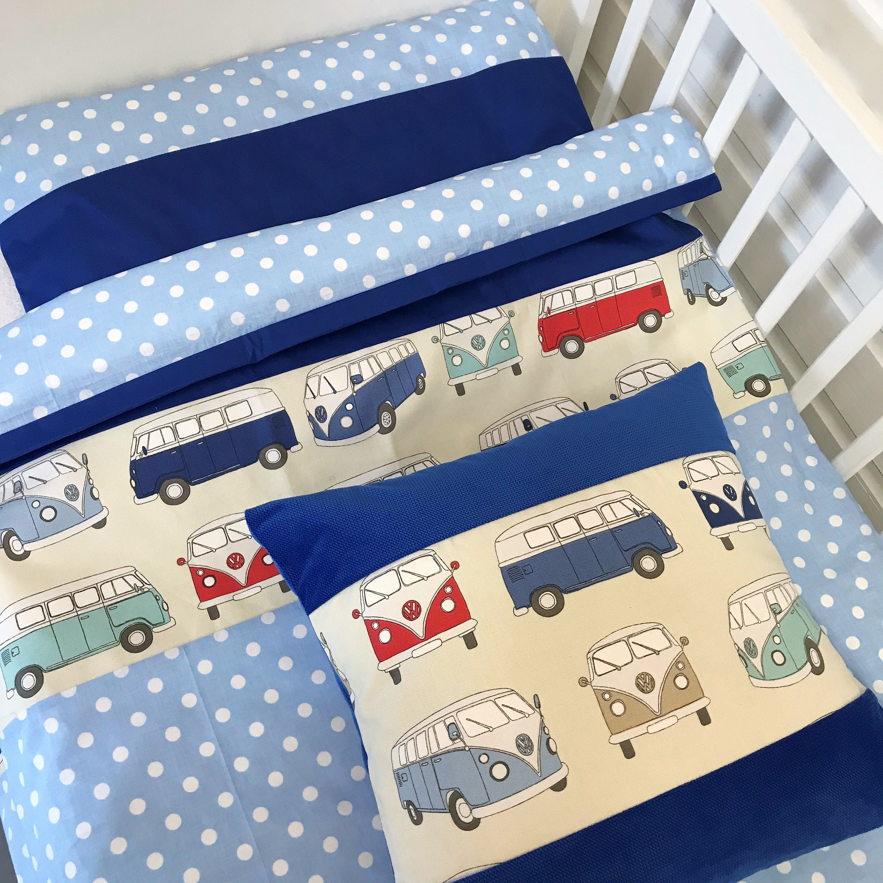 New camper van cot 120x60 bedding set 6pieces fryett's Etsy