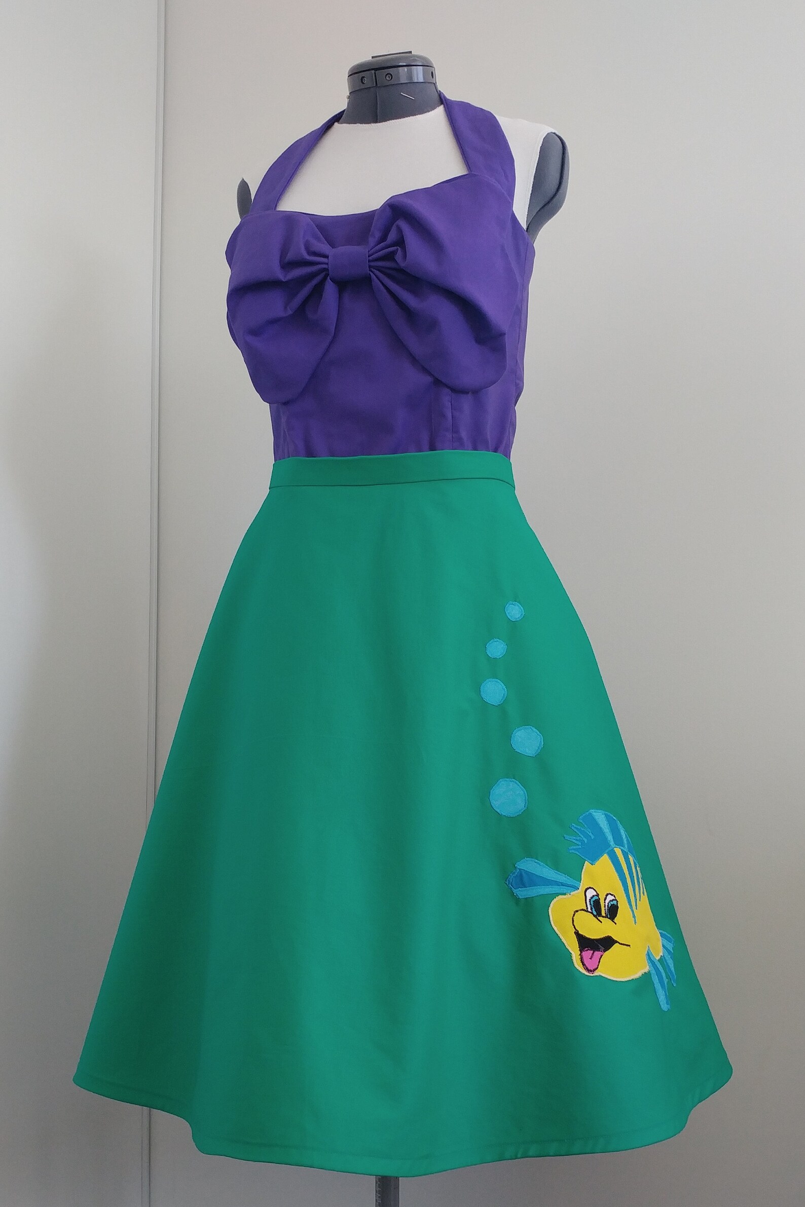 Half Circle Skirt PDF Sewing Pattern In Three Lengths Etsy
