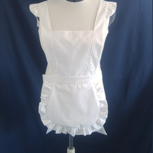 Cafe Maid Apron PDF Sewing Pattern with Ruffles