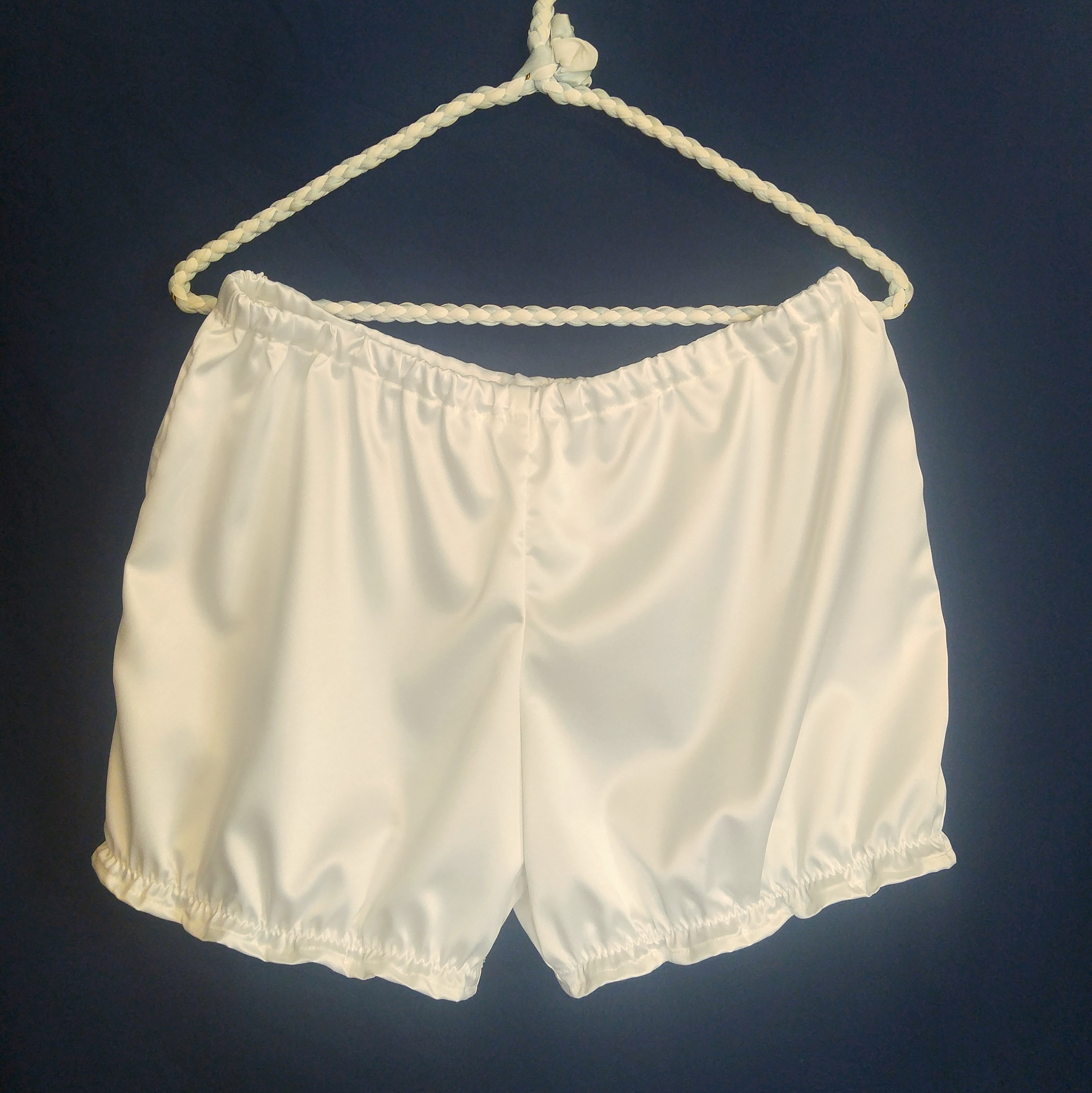 Victorian Bloomers Black or White Ruffled Bloomers Shorts