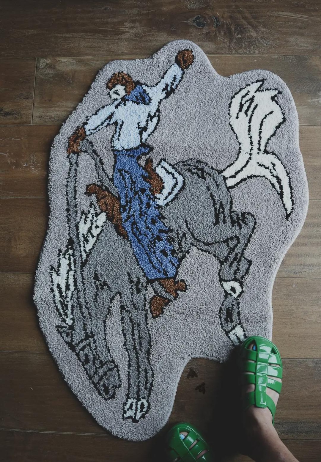 Rodeo Bronc Rug