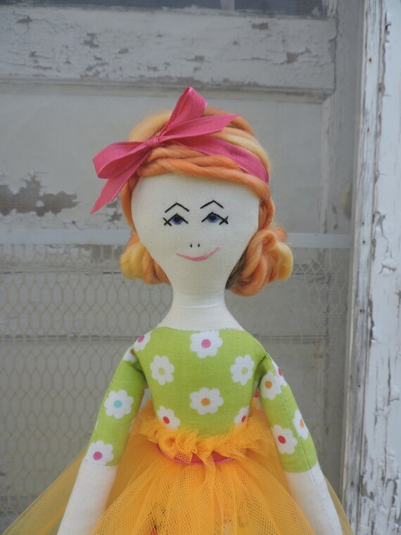 handmade ballerina doll