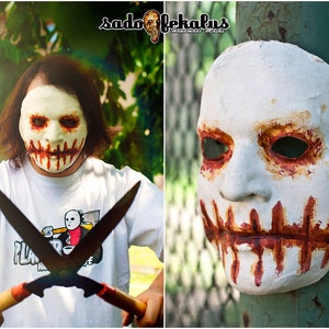 Horror Mask / Creepy Mask / Scary Mask  / Freaky Mask / Masquerade Mask / Halloween Mask / Carnival Mask / Ghost / Corpse / Nightmare