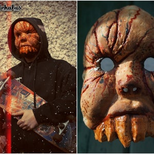Horror Mask / Creepy Mask / Scary Mask  / Freaky Mask / Masquerade Mask / Halloween Mask / Carnival Mask / Ghost / Corpse / Nightmare