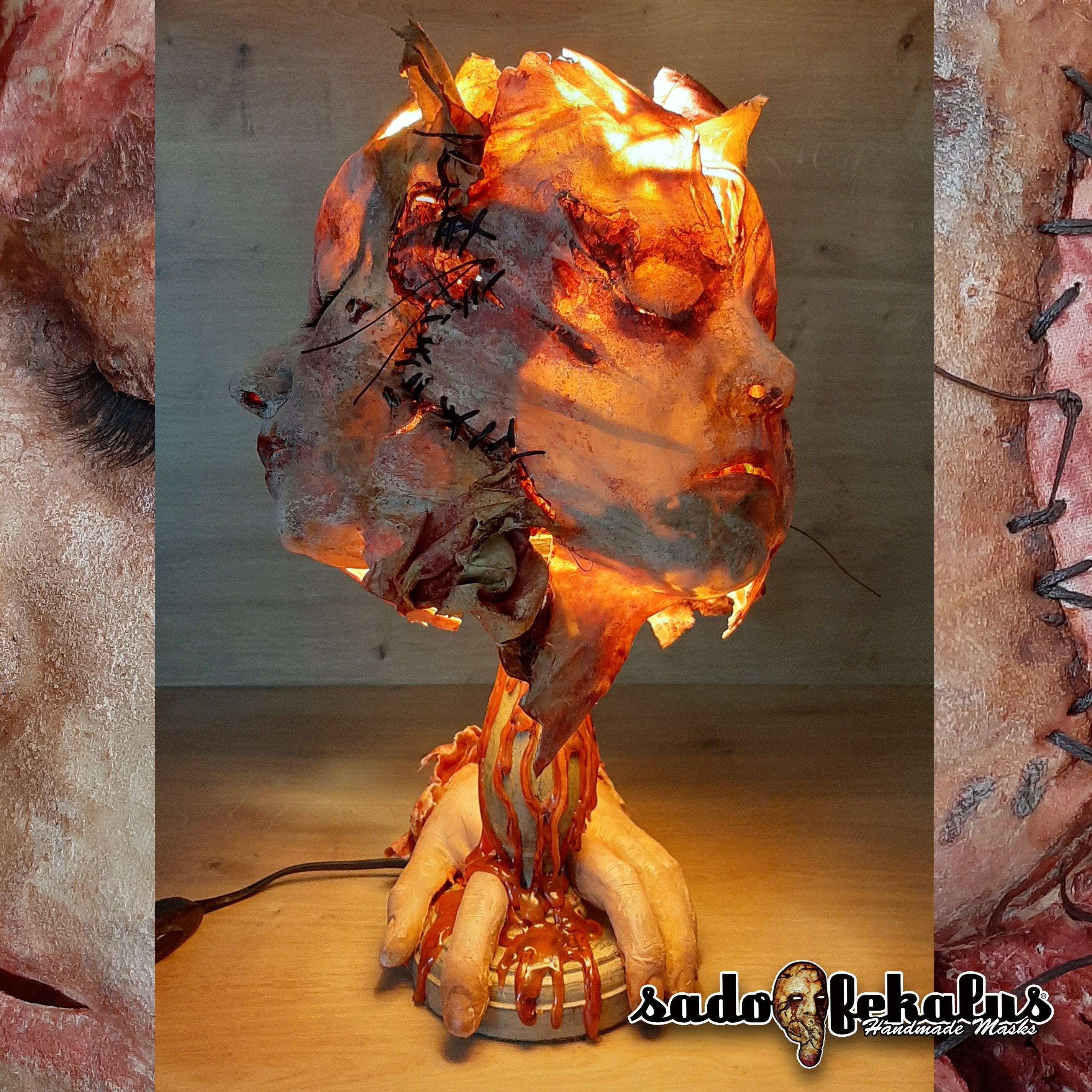 Custom Made Human Skin Lamp / Ed Gein Lamp / Macabre Art / Etsy Hong Kong