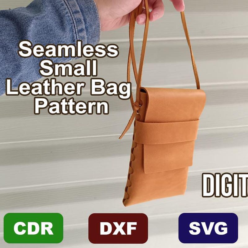 Leather Bag Pattern Etsy