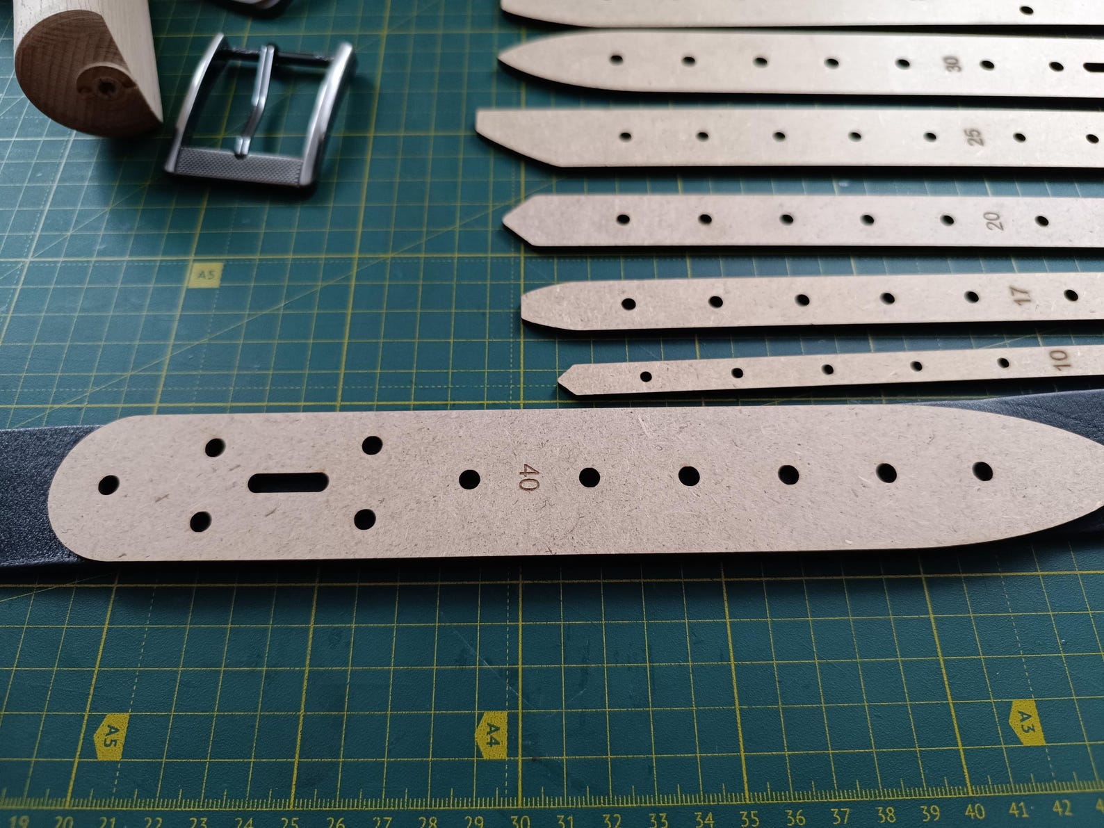 Leather Belt Template PDF PNG And Laser Cut File Leather Craft Leather Belt Template PDF PNG And Laser Cut File Leather Craft