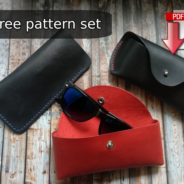 Leather Sunglasses Case Pattern Etsy