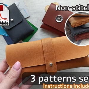 3 modelli in pelle non cuciti - Fai da te - Scarica Pdf