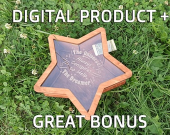 Money StarBox Laser Cut Vector File + BONUS (Digital Download)