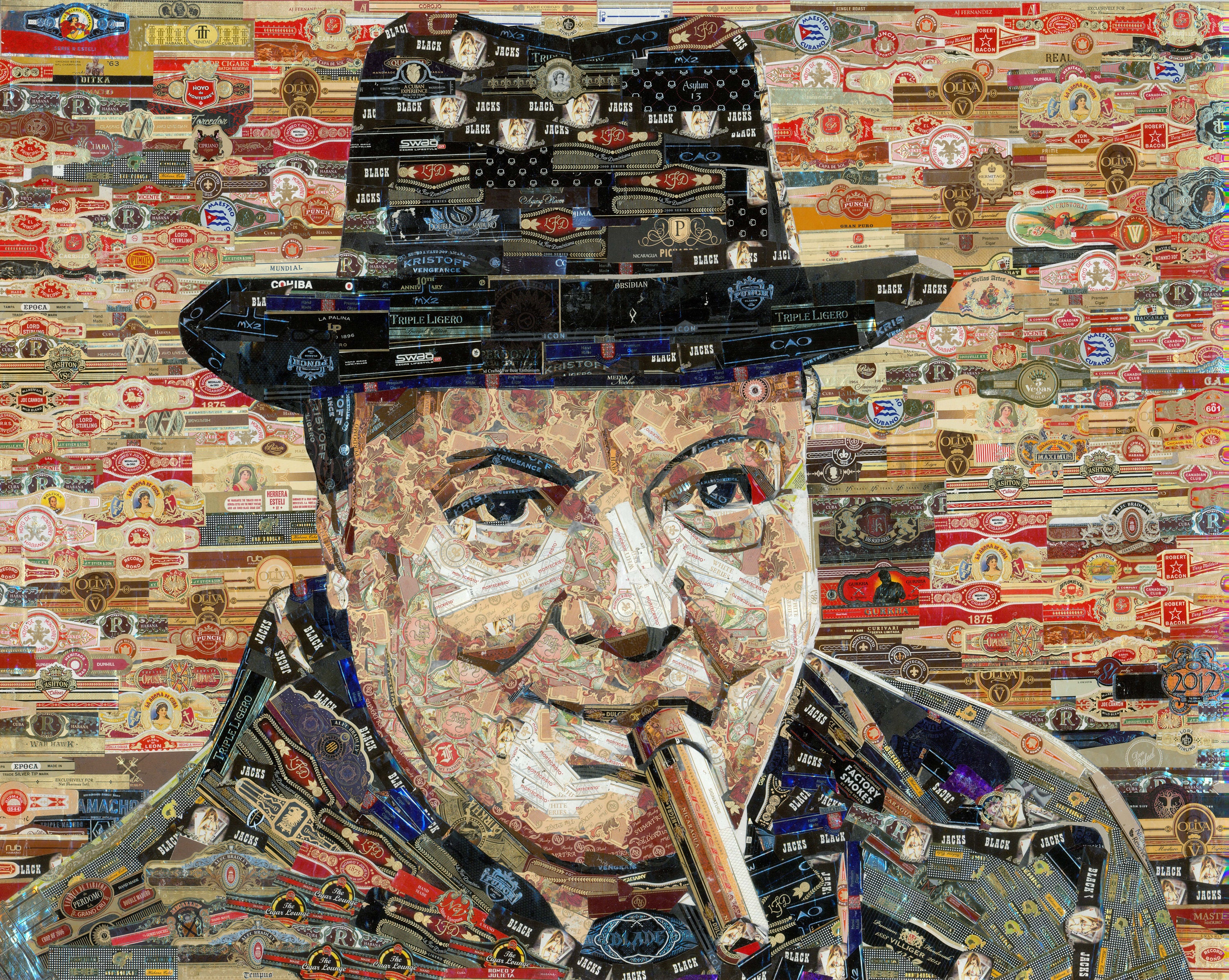 Cigar Gift Wall Décor Cigars Art Cigar Lounge Man Cave Man