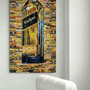 Cigar art collage Johnnie Walker Blue Label image 4