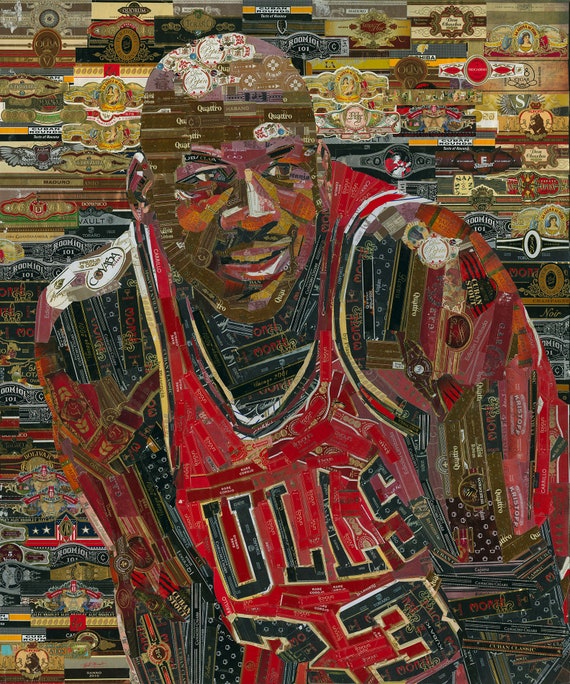 Micheal jordan collage deals
