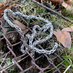 Byzantine Chain 5 mm - Solid 925 Sterling Silver Necklace - Norse Viking Mythology Jewelry - Handmade Necklace Gift for him