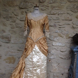 Antique victorian gown 1800s