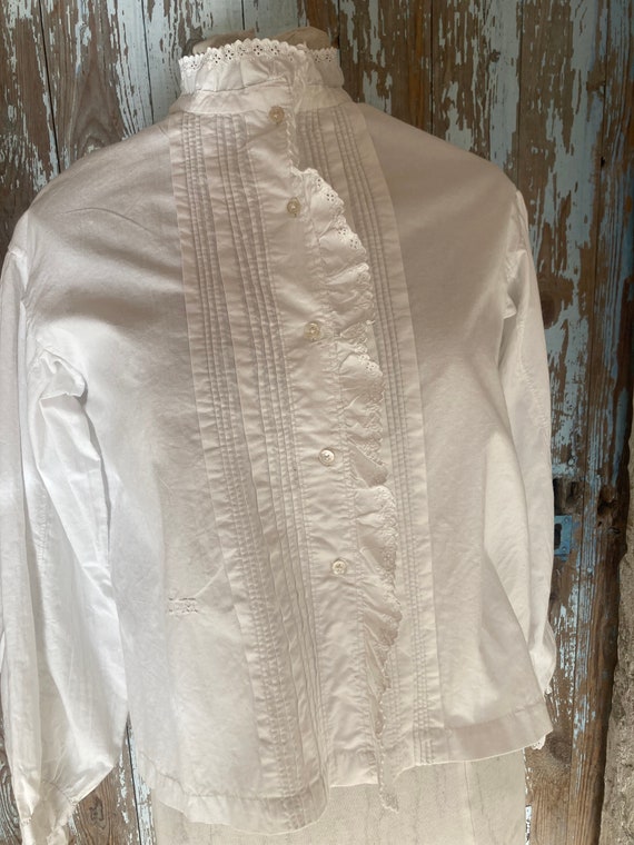 5347 PATRON PARIS LUXE VINTAGE FRENCH PATTERN ROBE CHEMISIER COL MONTANT T 44