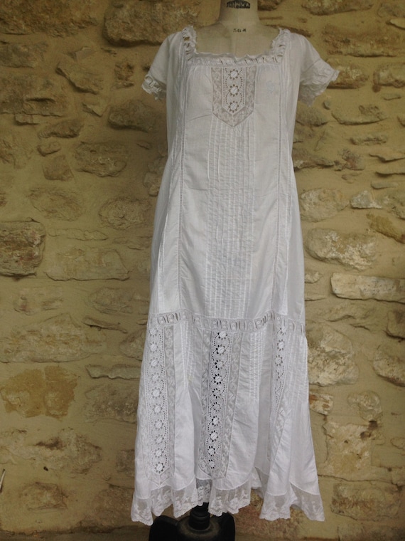 Antique french lingerie bridal trousseau 1900 garm