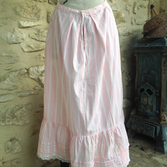 French antique petticoat