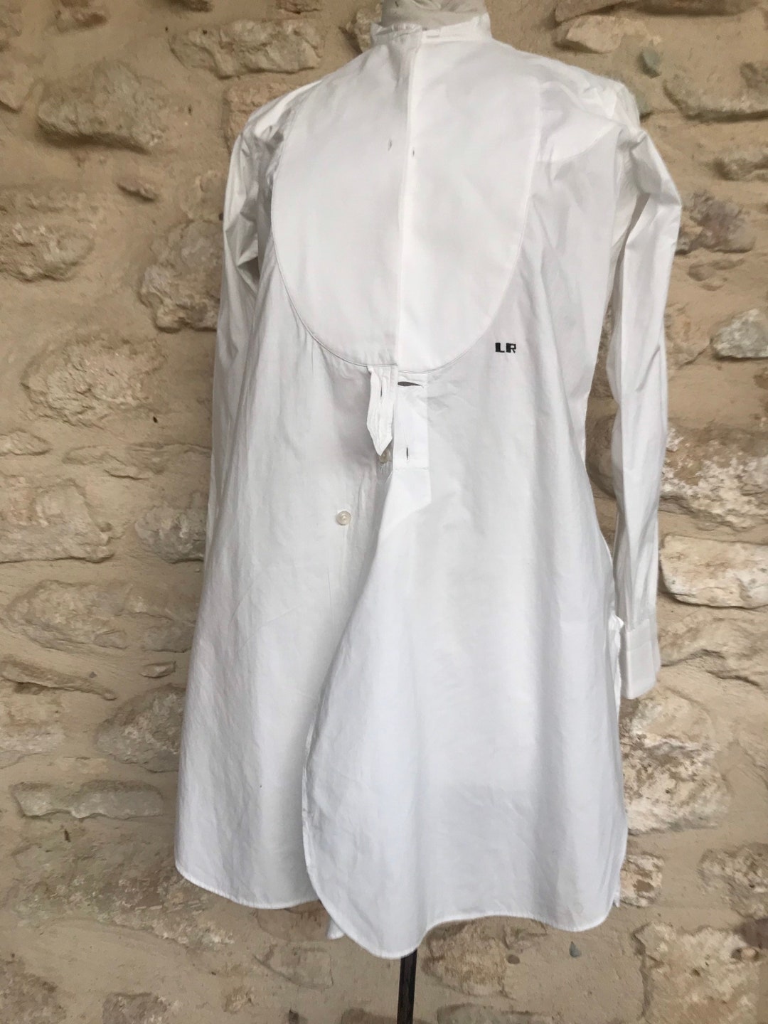 Vintage French Dress Shirt Etsy