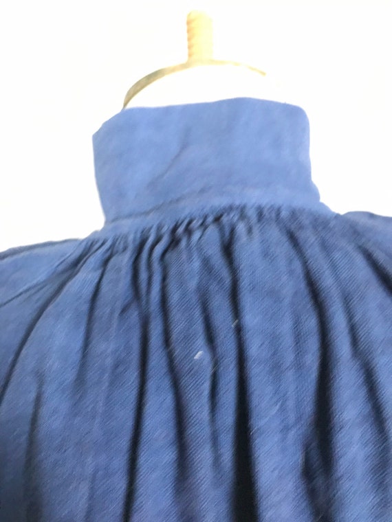 Antique French blue smock