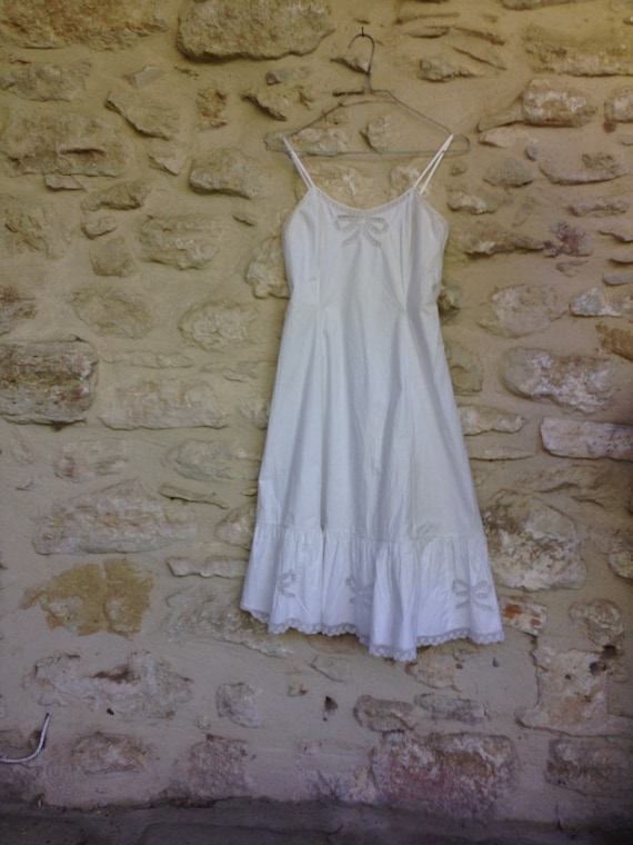 Vintage 1940 underdress petticoat