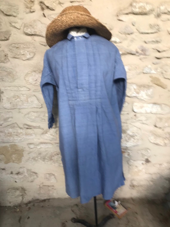 Antique French peasant smock - image 3