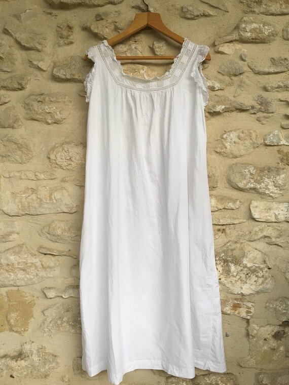 Vintage french trousseau shift - image 9