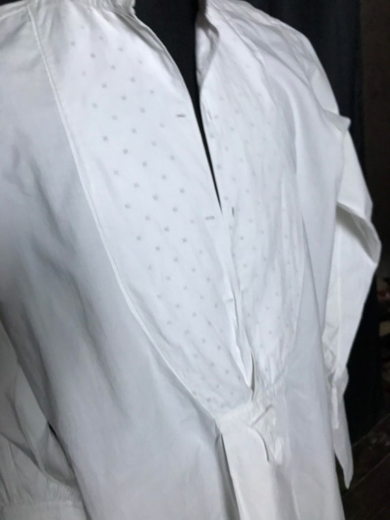 Antique French dress shirt - image 5