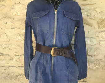 ブルー・ド・トラヴァイユとして知られるフランスのヴィンテージ作業服