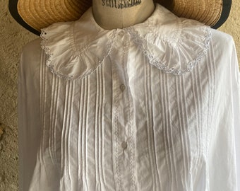 Antique French Edwardian blouse