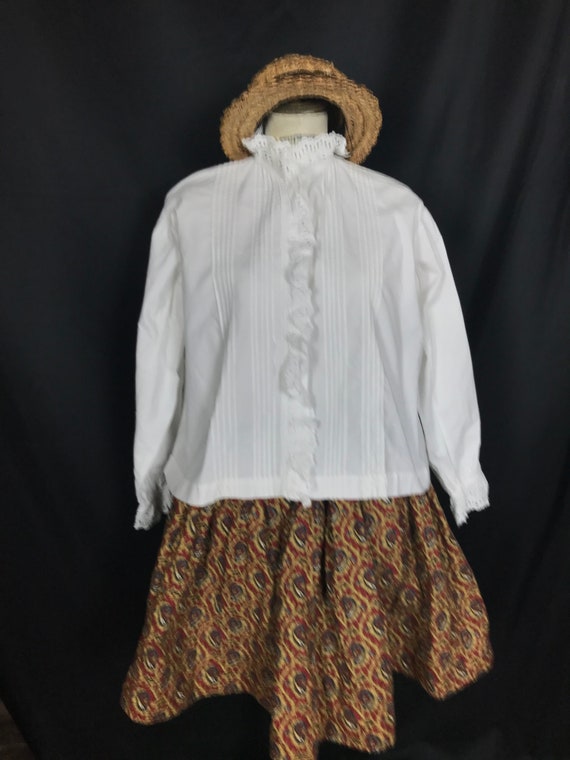 Antique French victorian blouse - image 2