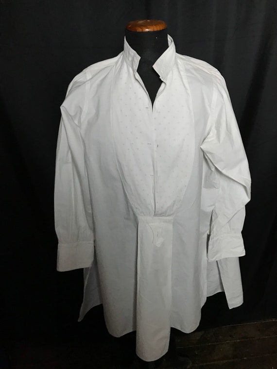 Antique French dress shirt - image 8