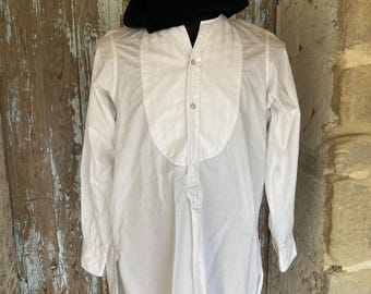 Antique French dress shirt