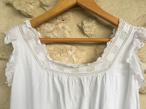 Vintage french trousseau shift - image 10