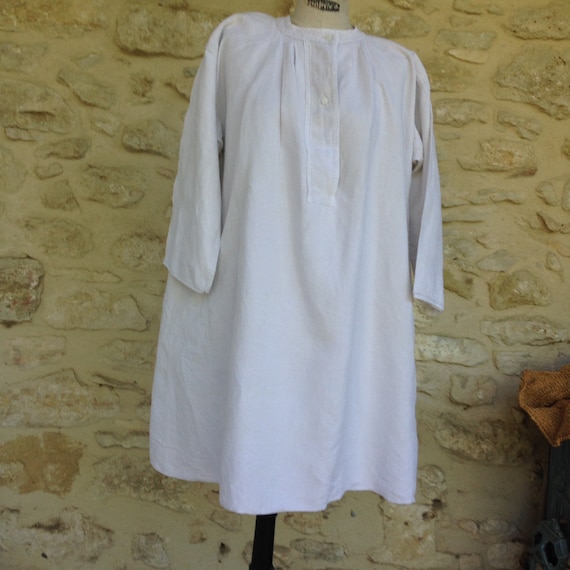 Antique French Linen Smock