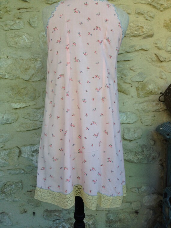 Vintage1940's floral slip