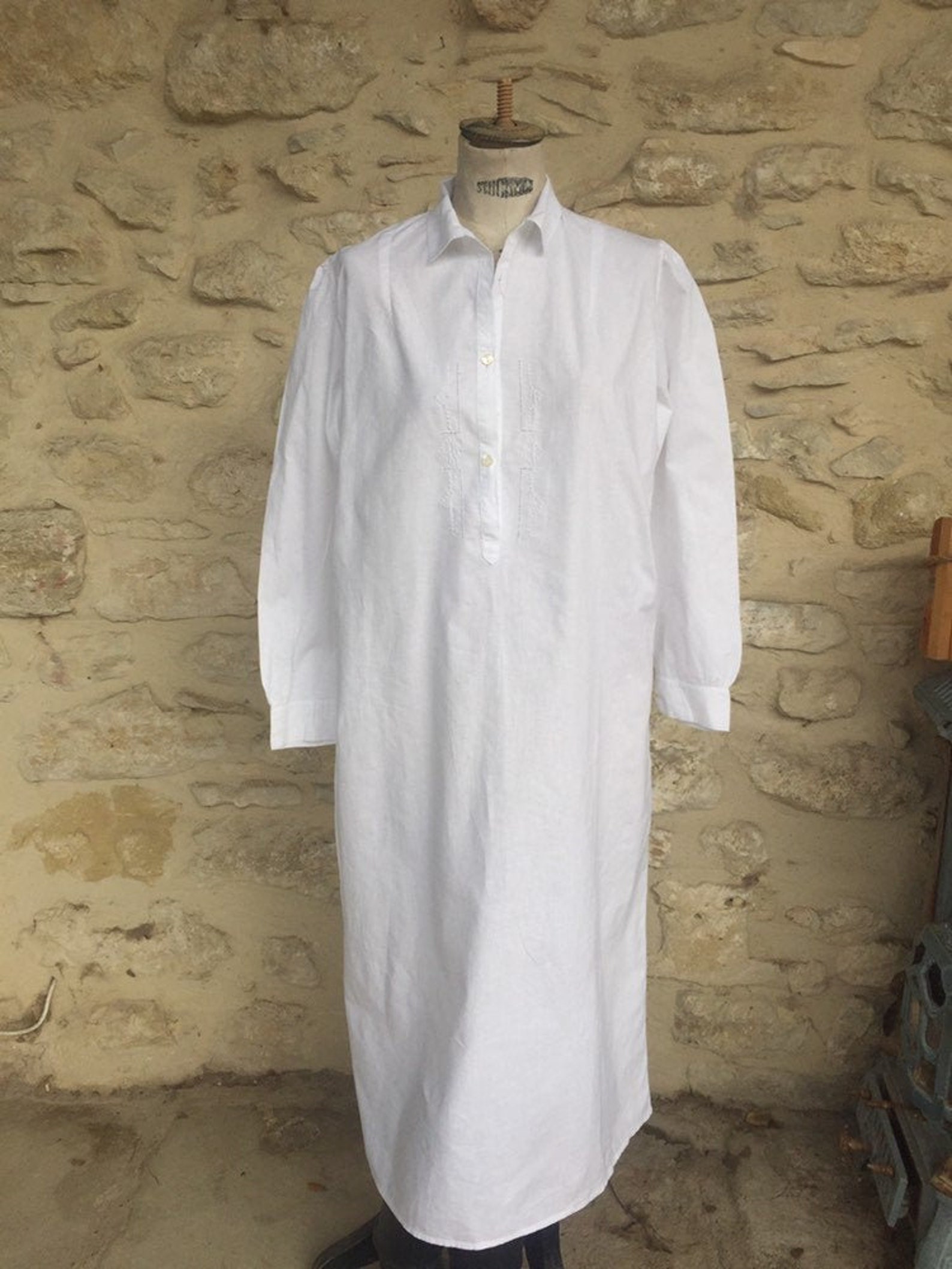 Vintage French Chemise Etsy