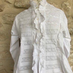 Antique French Edwardian blouse