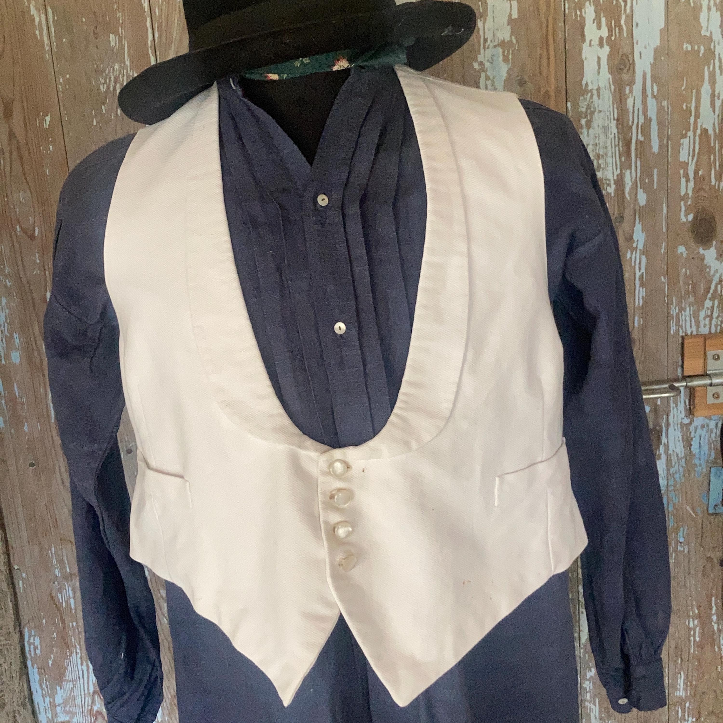 Vintage Pique Vest - Etsy
