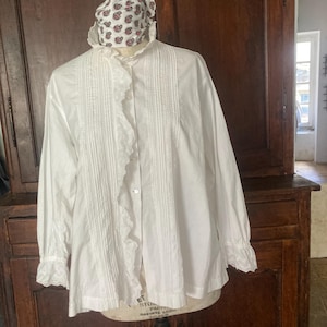 Antique French Edwardian chemise