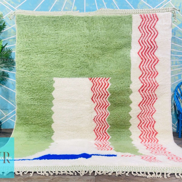 Moroccan Rug 8x10 Etsy