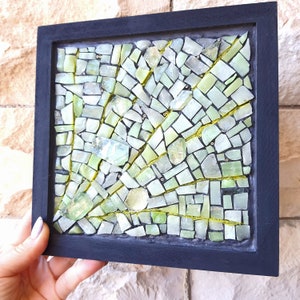 Abstrakte Mosaik Wanddekor, Mosaikbild, Mosaik Wandkunst