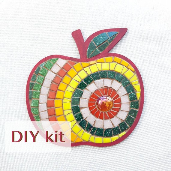 Kit de manualidades para adultos, kit de mosaico, regalo hecho a