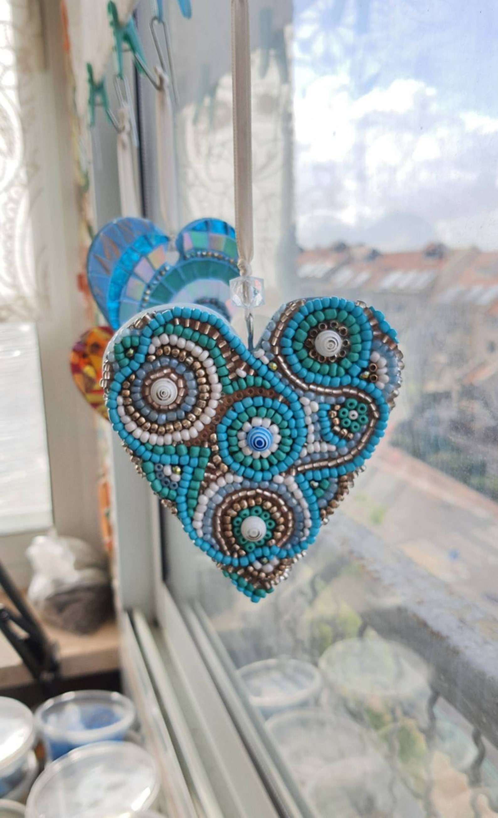 Mosaic Wall Hanging, Wall Decoration, Mosaic Wall Decor Etsy