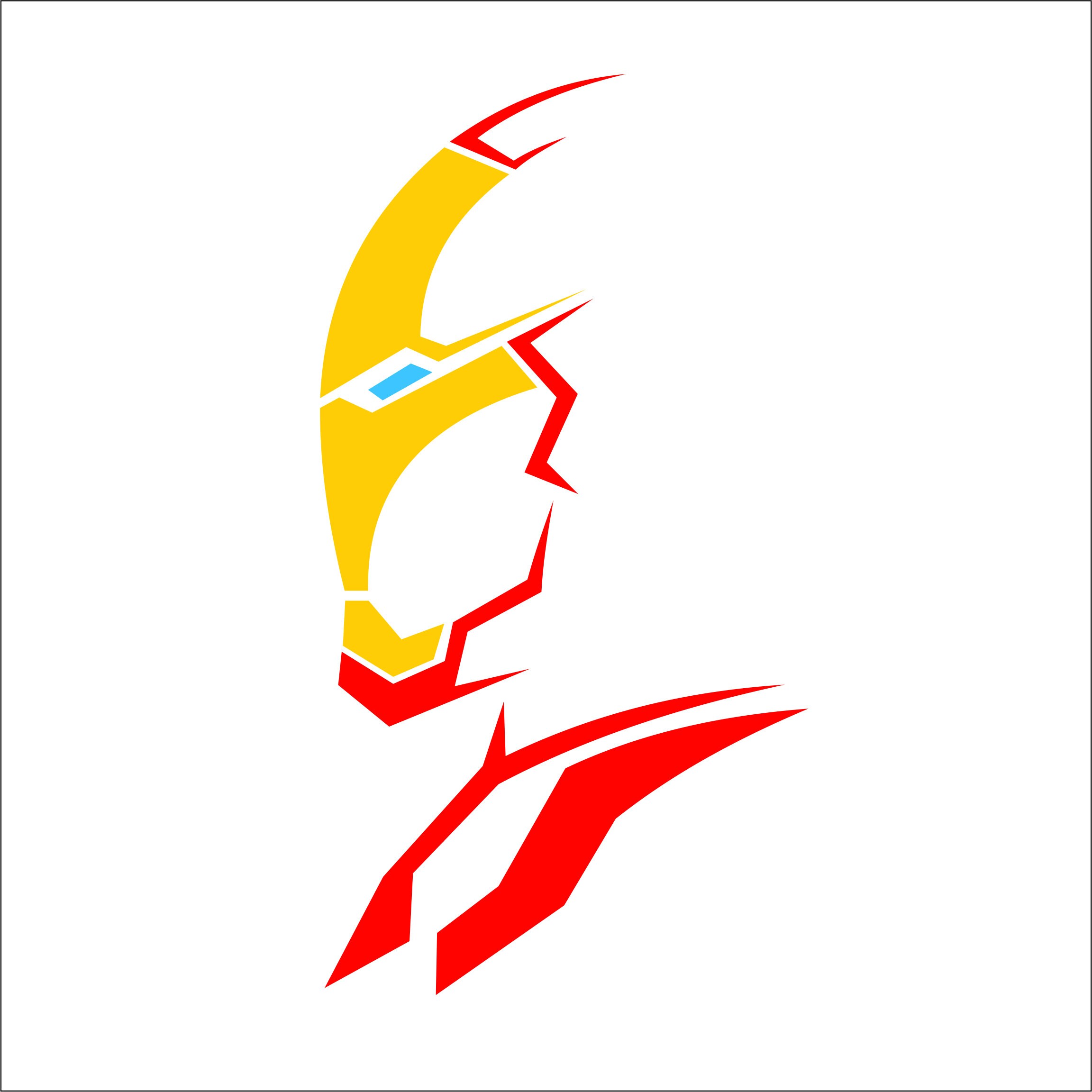 Iron Man Svg IronMan Cutfiles Svg Dxf Eps Png | Etsy