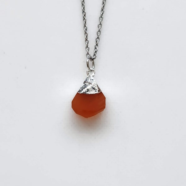 Shine Bright Carnelian Necklace