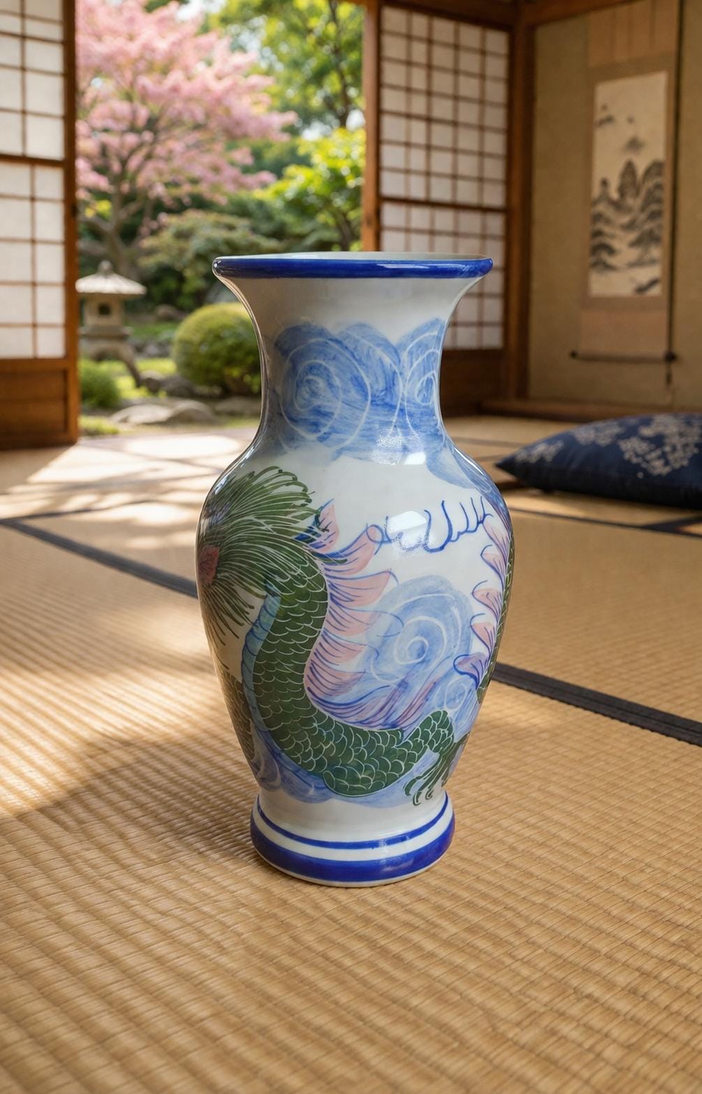 Japanese Vase Vintage - Etsy