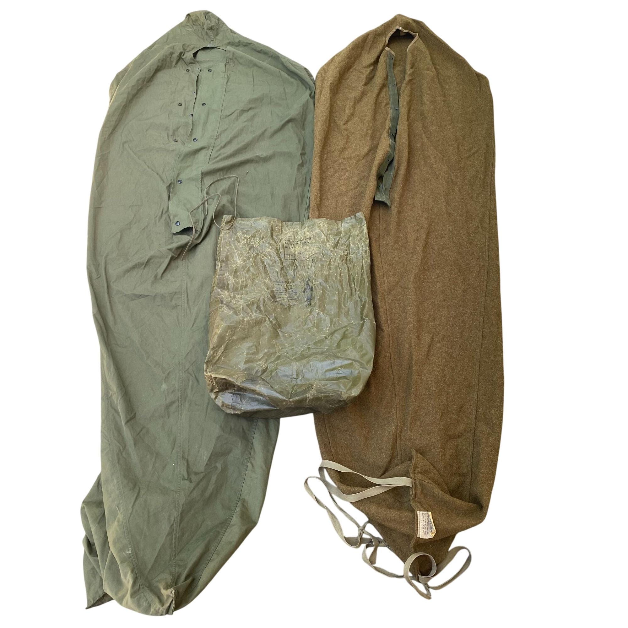 Vintage Military Sleeping Bag - Etsy Canada