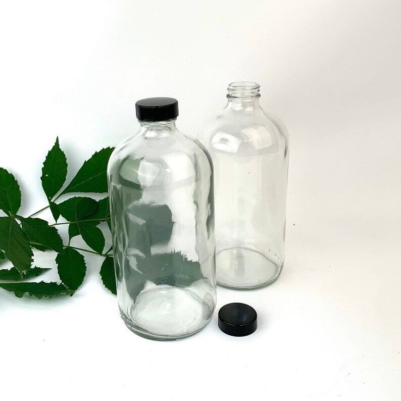 Large glass specimen bottles 32 oz vintage lab industrial vase Etsy